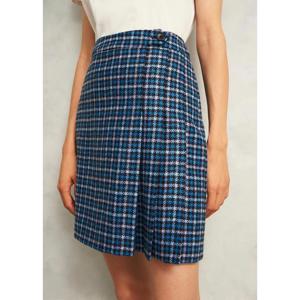 Hobbs London Molly Wool Kilt Skirt